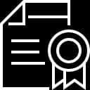 Certified company icon